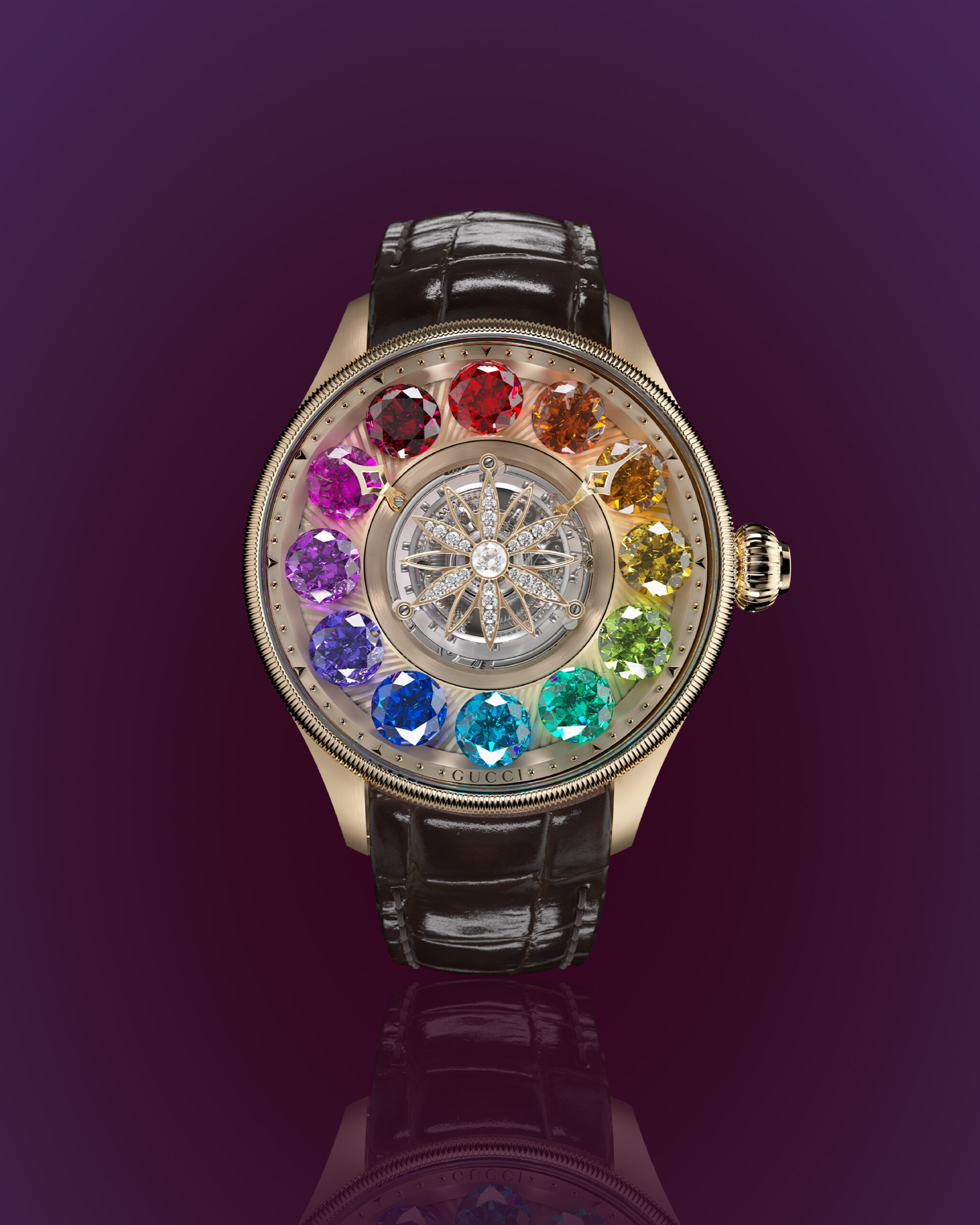 Gucci innova y revoluciona los códigos distintivos de la Maison con sus lanzamientos de Alta Relojería