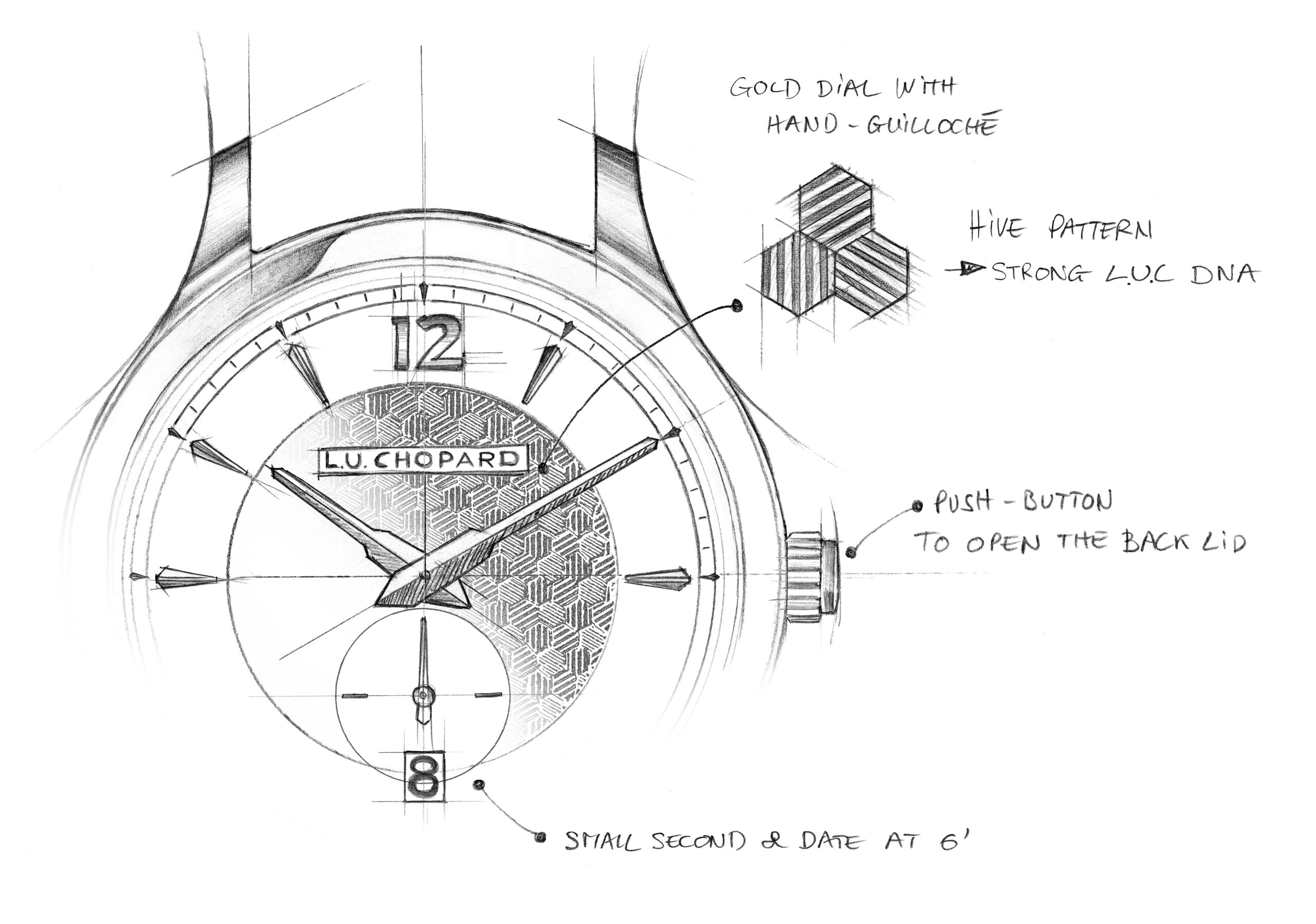 L.U.C XPS 1860 Officer Vendôme One: el reloj de Chopard inspirado en la Place Vendôme