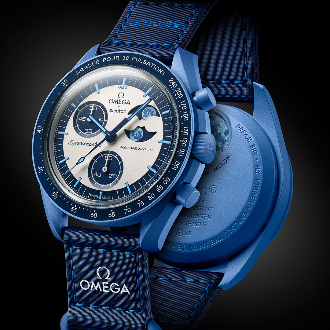 Super Luna Azul Swatch Omega