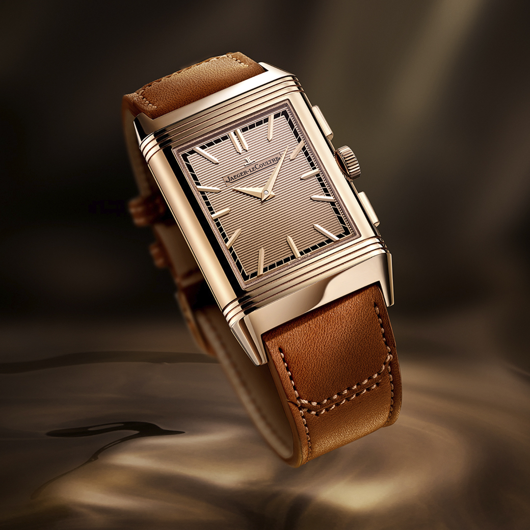 Jaeger-LeCoultre Reverso Tribute Chronograph Rose Gold