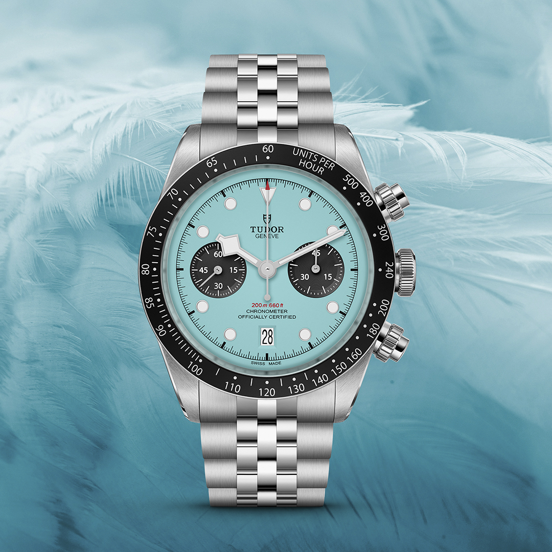 Tudor Black Bay Chrono Flamingo Blue