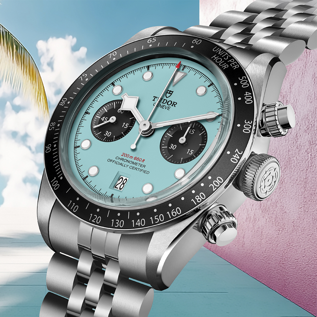 Tudor Black Bay Chrono Flamingo Blue