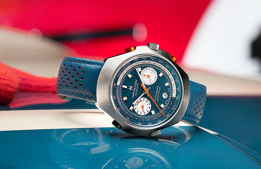 Hamilton Chrono-Matic 50: un tributo a la era dorada del automovilismo