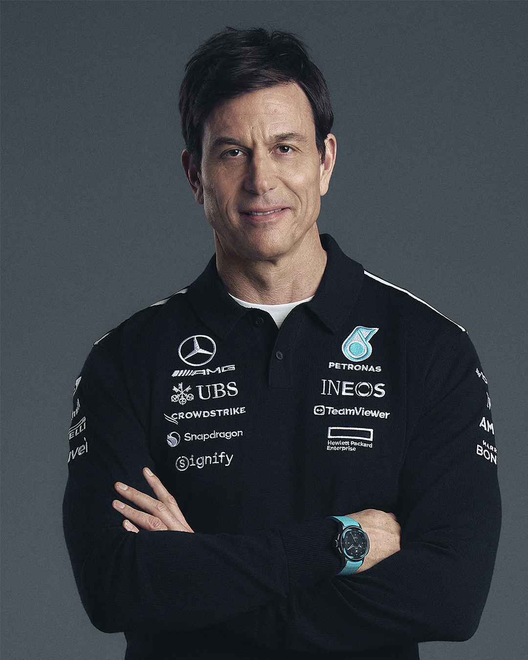 IWC Big Pilot's Watch Shock Absorber XPL Toto Wolff Mercedes AMG Patronas Formula One Team